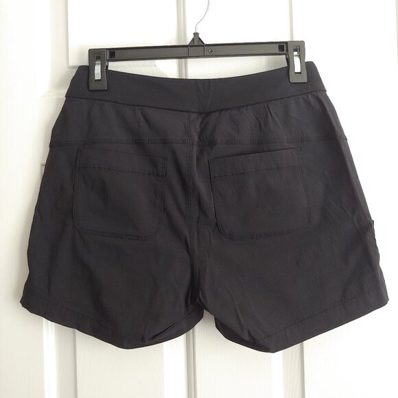 ATHLETA Black Cargo Trekkie Women Shorts Size 2 - Picture 3 of 11